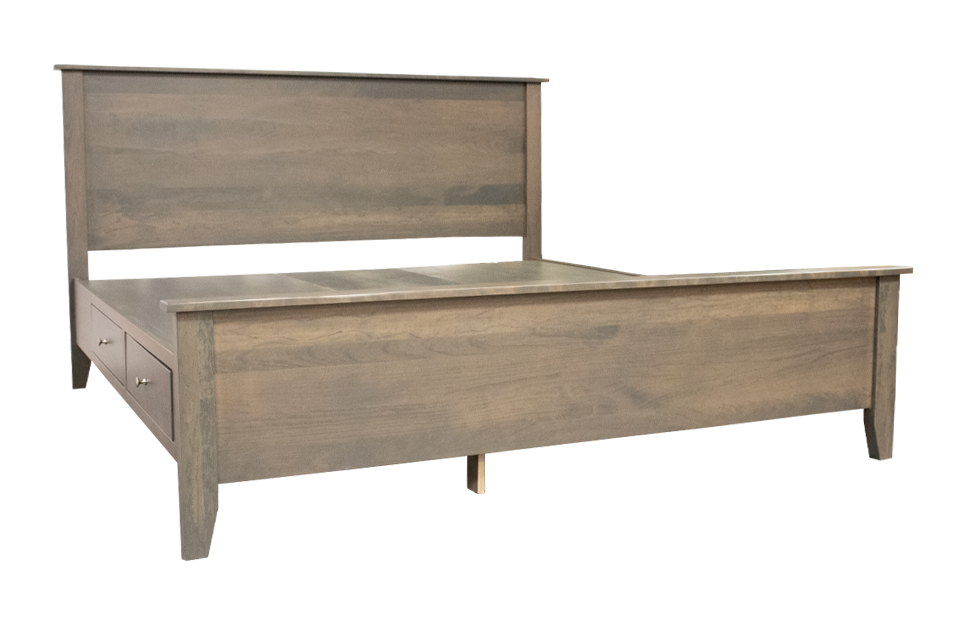 Sap Cherry King Storage Bed