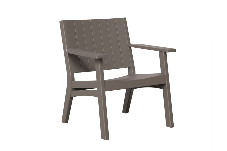 Outdoor Chat Chair - Anchor Gray