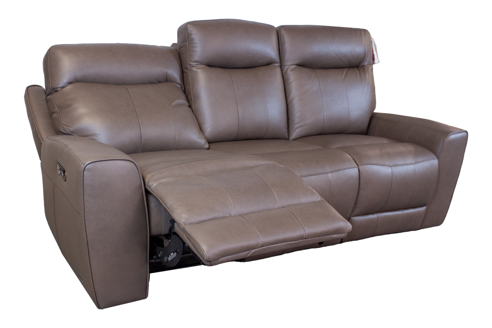 Violino Power Reclining Leather Sofa