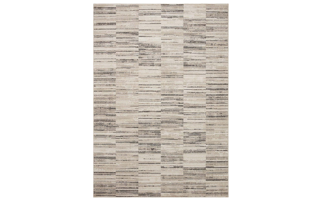 Loloi Darby Collection Charcoal Sand 6.7x9.3 Area Rug