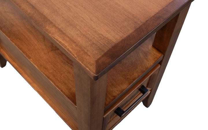 Brown Maple End Table