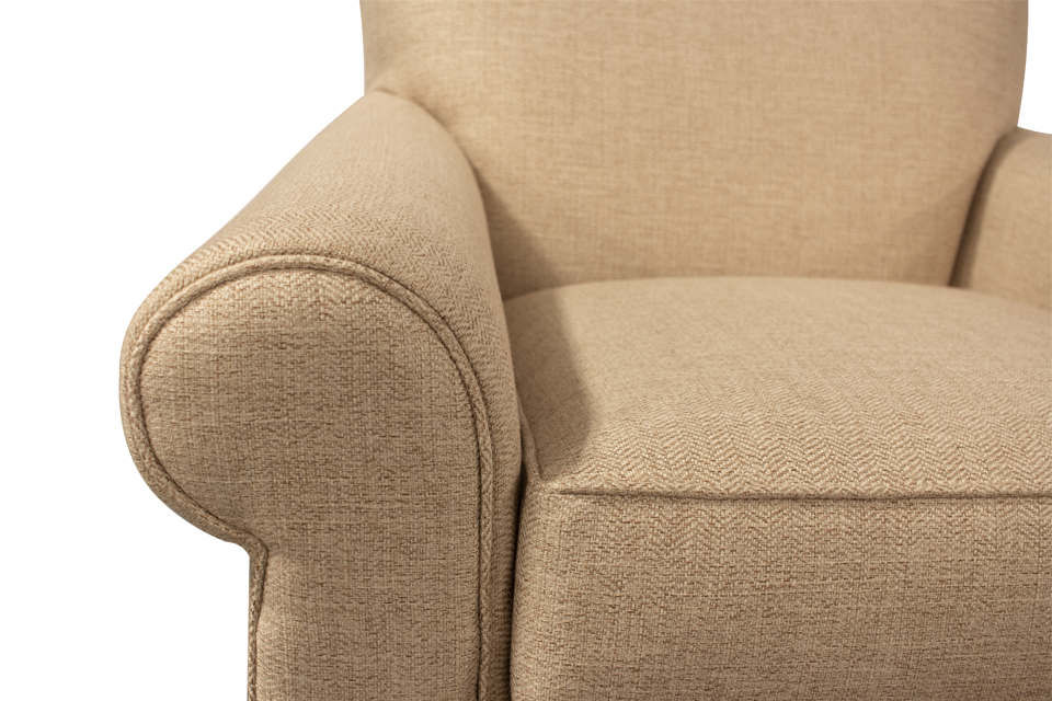 Smith Brothers Upholstered Swivel Chair