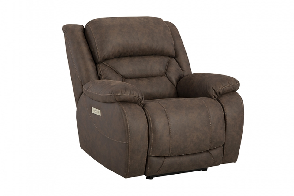 Homestretch Upholstered Power Recliner