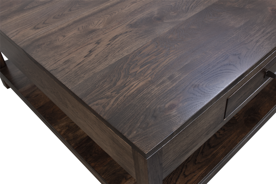 Rustic Hickory Coffee Table