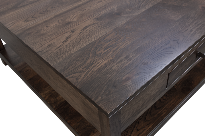 Rustic Hickory Coffee Table