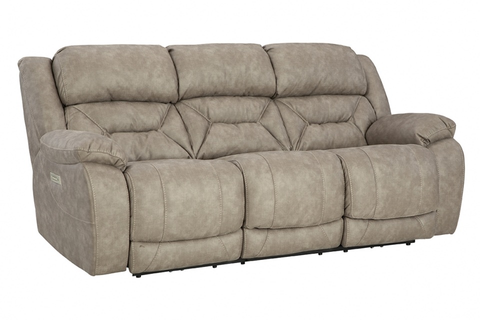 Homestretch Upholstered Power Reclining Sofa