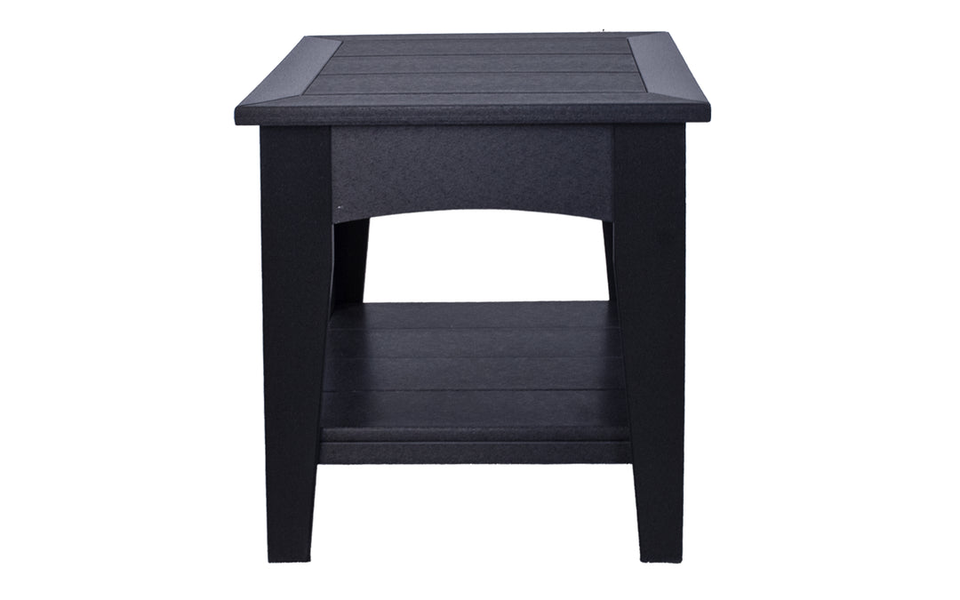 Outdoor End Table - Black