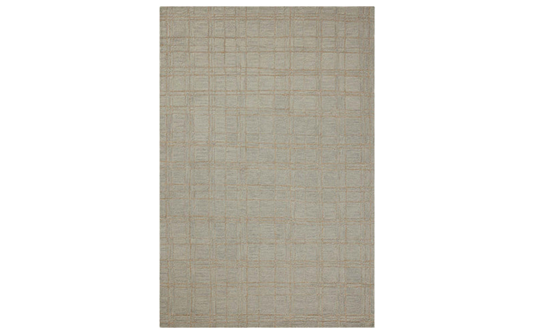 Loloi Polly Collection Fog Wheat 7.9x9.9 Area Rug