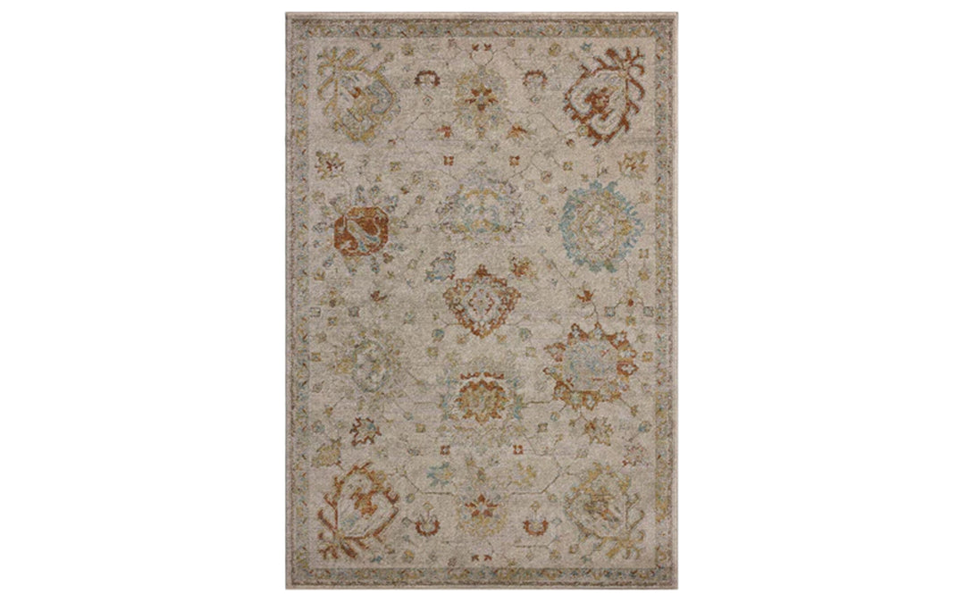 Loloi Mona Collection Oatmeal Multi 7..6x10 Area Rug