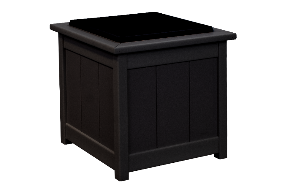 black plastic planter boxes Outdoor Polywood Planter