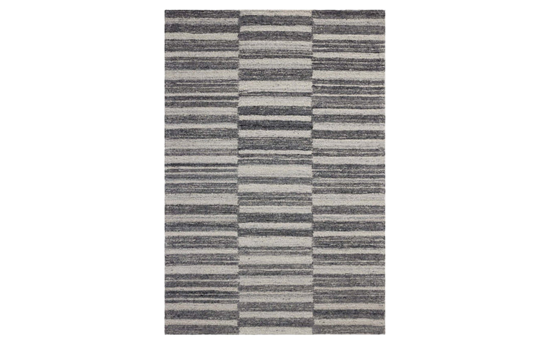 Loloi Rae Collection Charcoal Mist 7.9x9.9 Area Rug