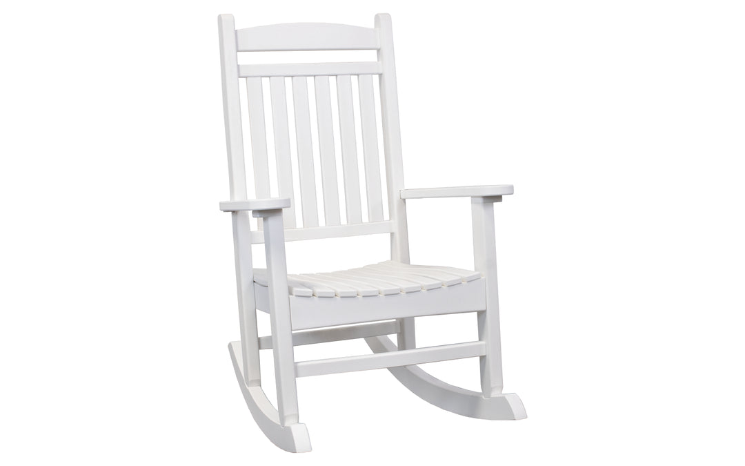 Outdoor Rocking Chair - White