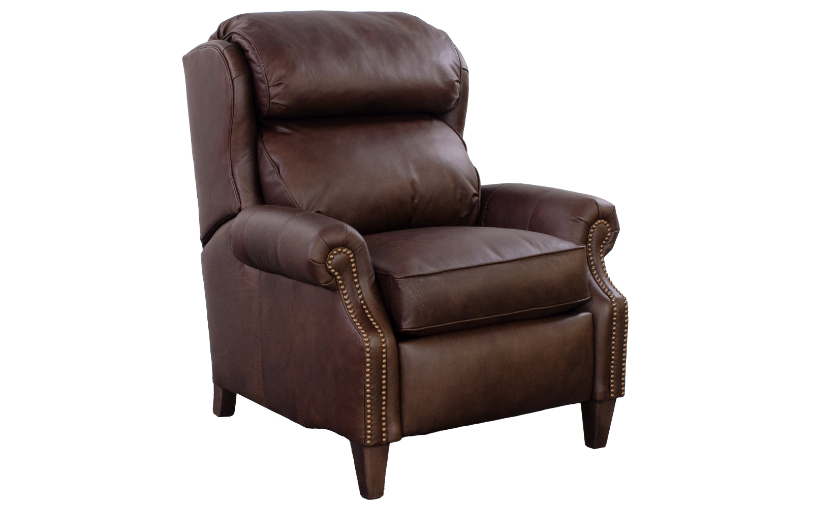 Smith Brothers Leather Push-Back Recliner – Redekers
