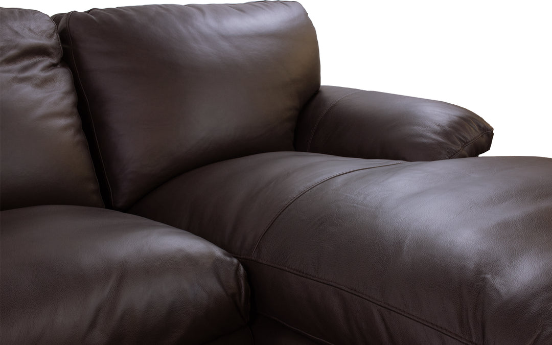 Violino Leather Sofa Chaise