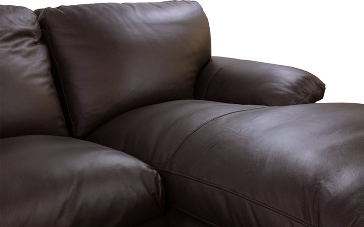 Violino Leather Sofa Chaise