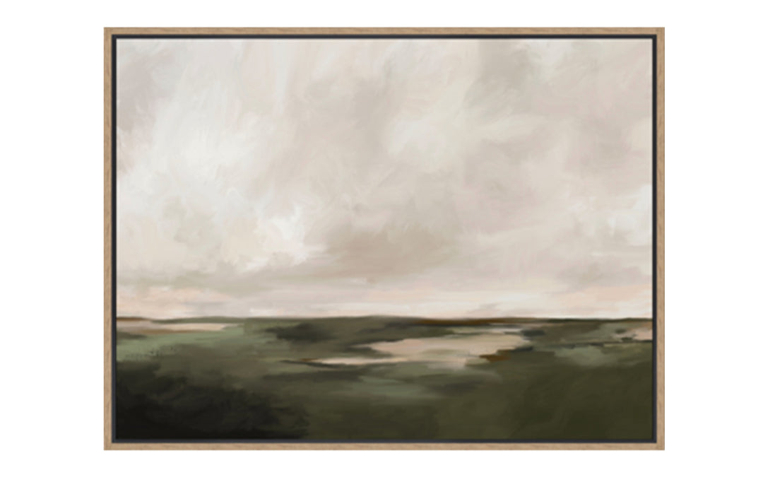 Framed Acrylic Painting