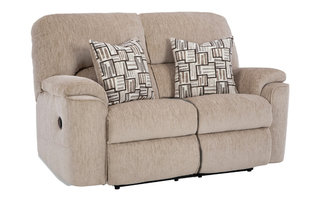 Homestretch Upholstered Reclining Loveseat