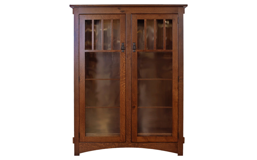 Rustic Quartersawn White Oak Craftsmen Bookcase