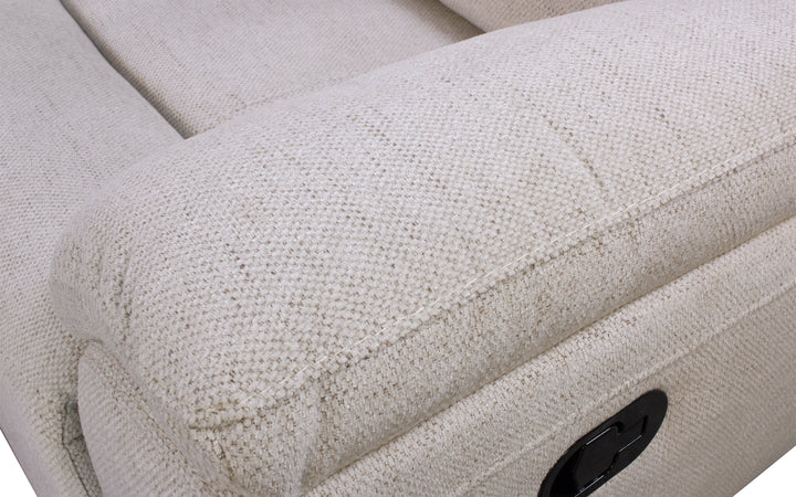 Kuka Upholstered Manual Reclining Sofa