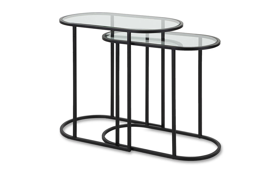 Iron Nesting Tables - Set of 2