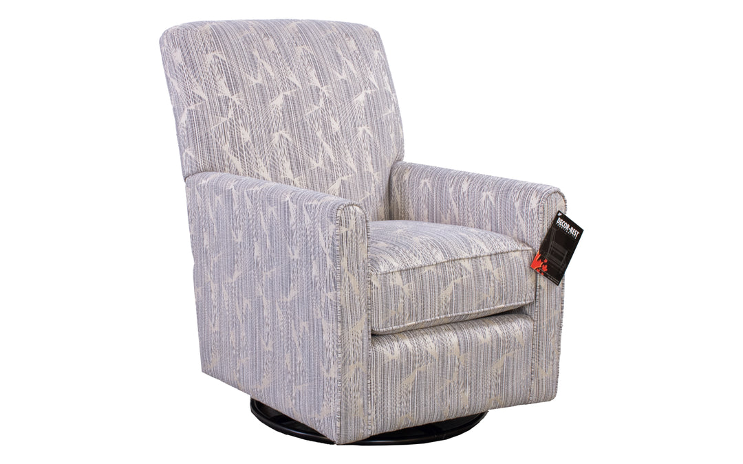 Decor-Rest Upholstered Swivel Glider