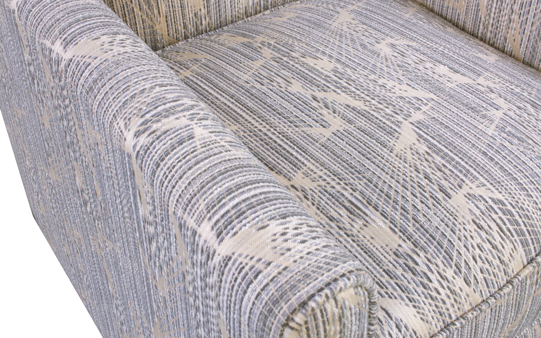 Decor-Rest Upholstered Swivel Glider