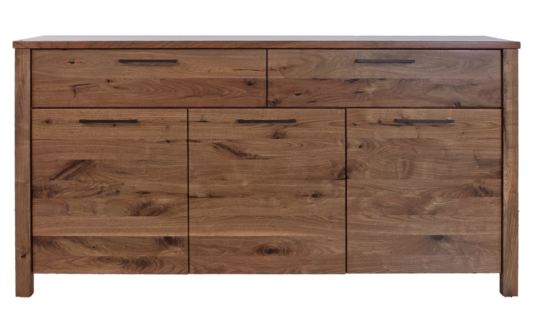 Rustic Walnut Server