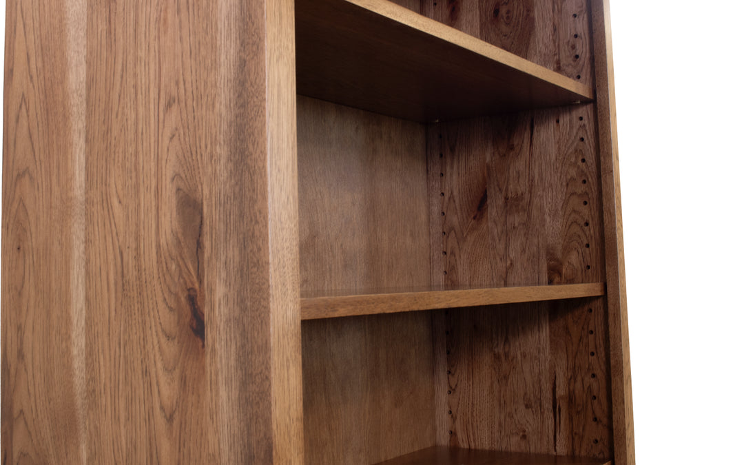 Rustic Hickory Book Case