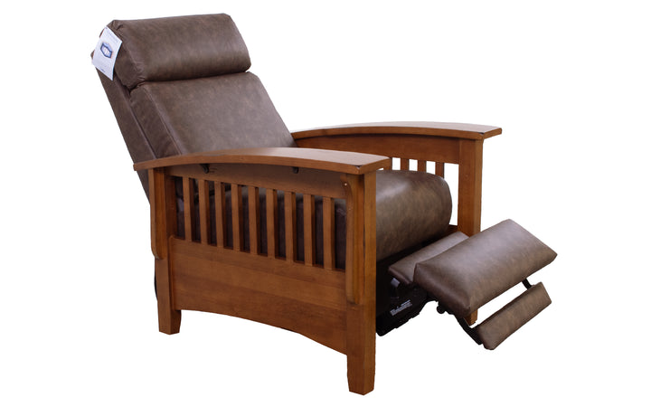 Best Leather Push-Back Recliner