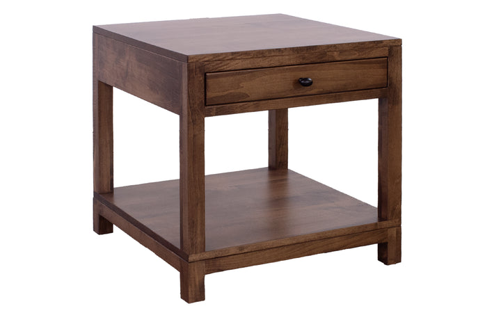 Brown Maple End Table