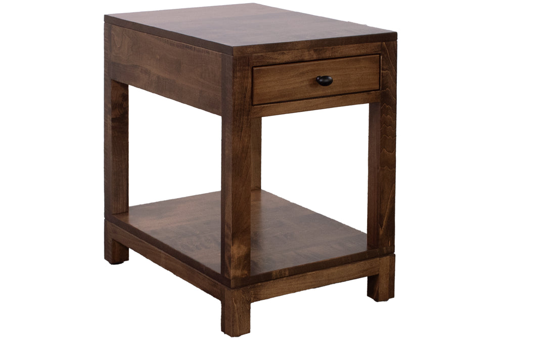 Brown Maple End Table
