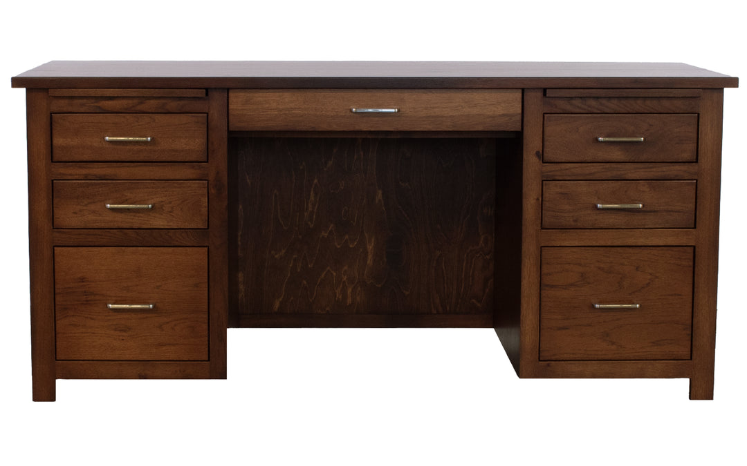 Rustic Hickory Desk