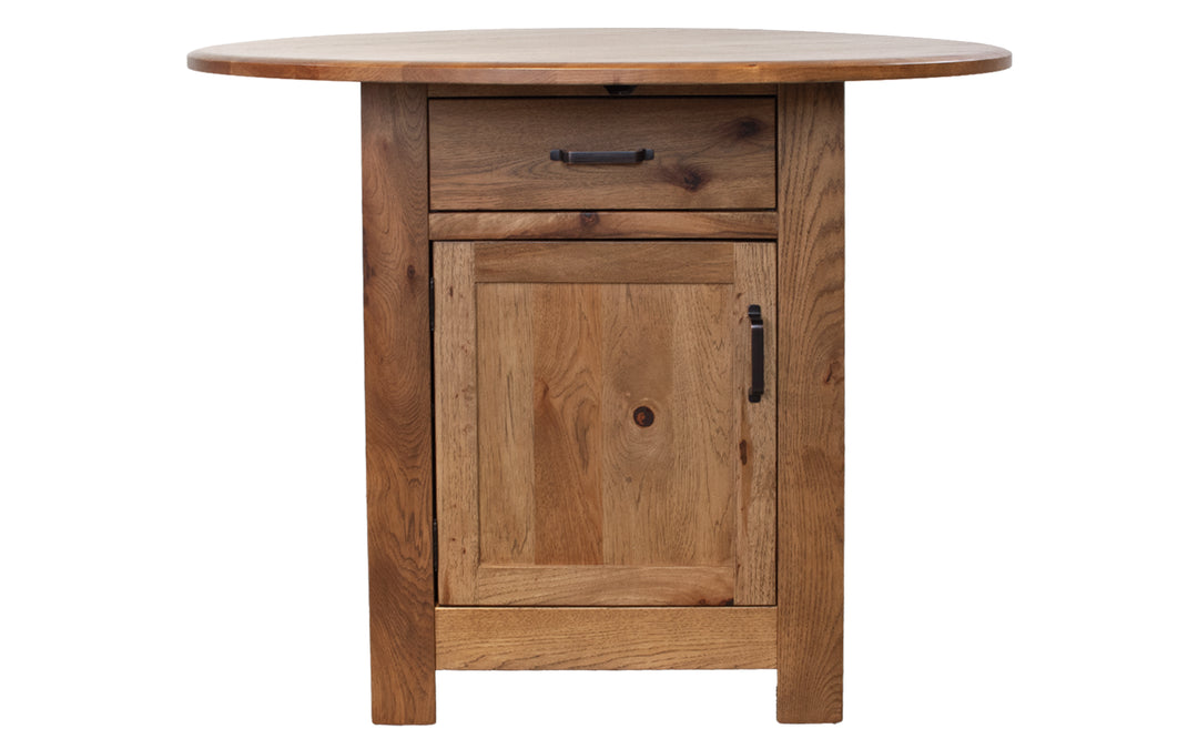 Rustic Hickory Pub Table