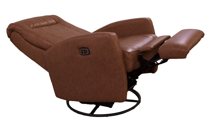 Best Leather Swivel & Glide Power Recliner