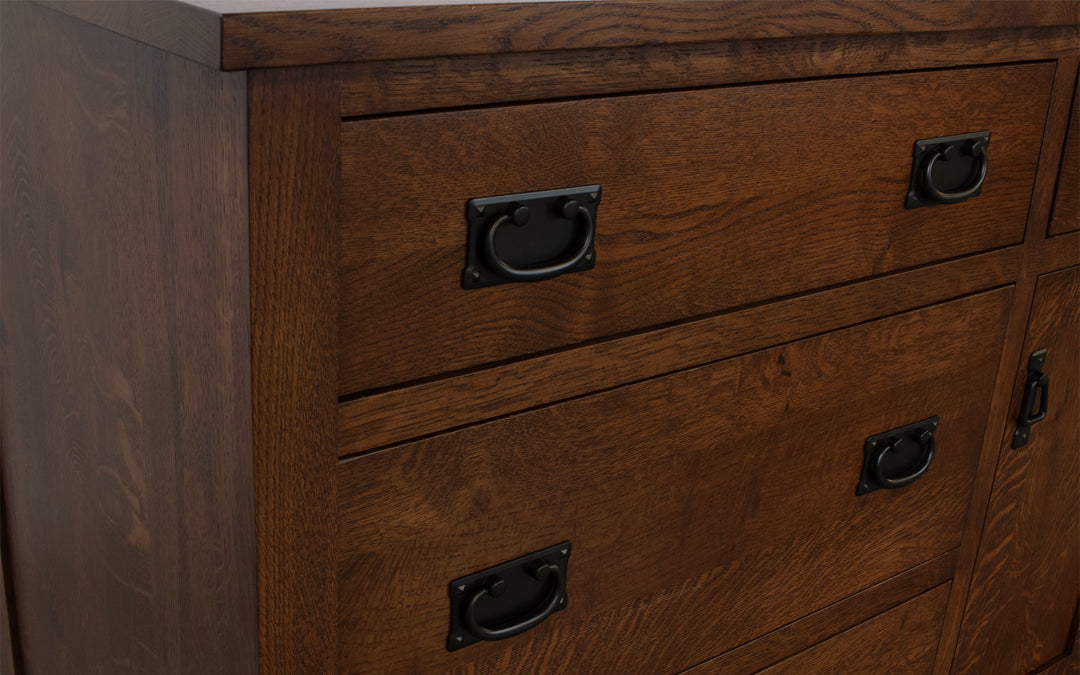 Rustic Quartersawn White Oak Dresser