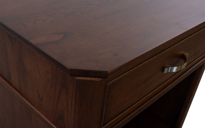 Rustic Hickory Nightstand