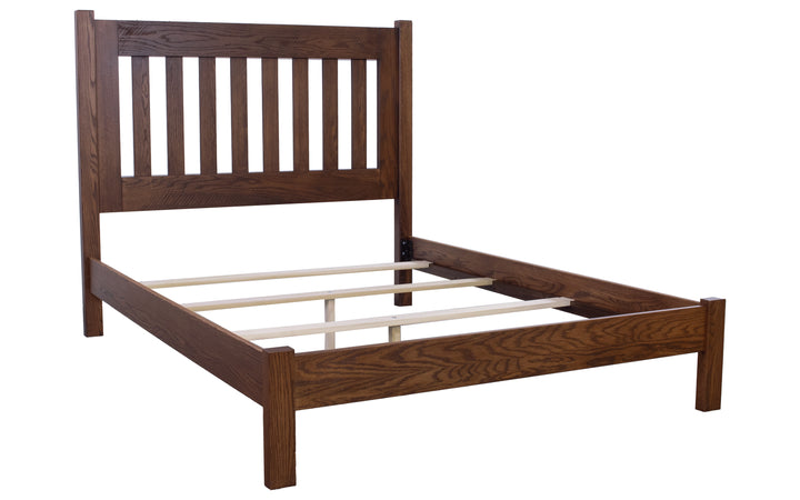 Oak Queen Bed