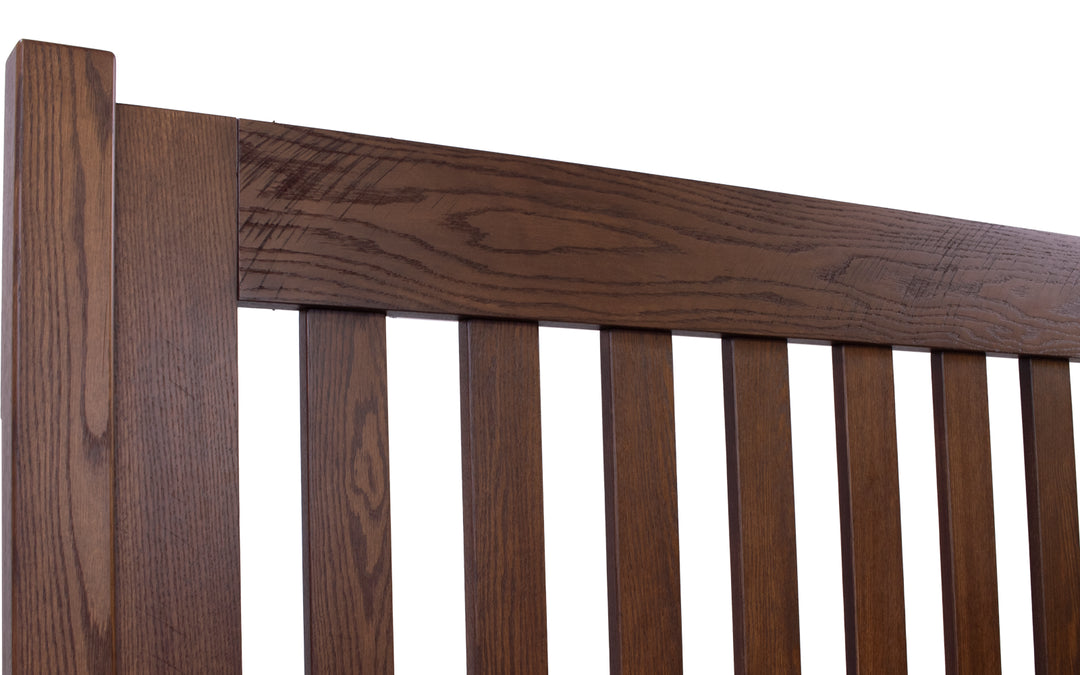 Oak Queen Bed
