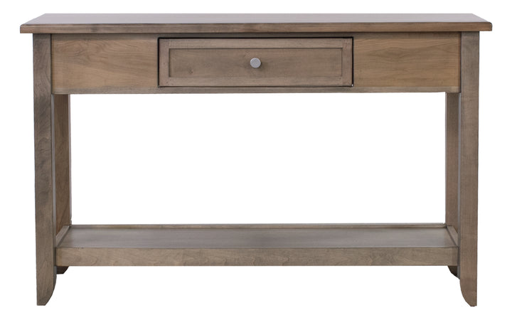 Brown Maple Sofa Table