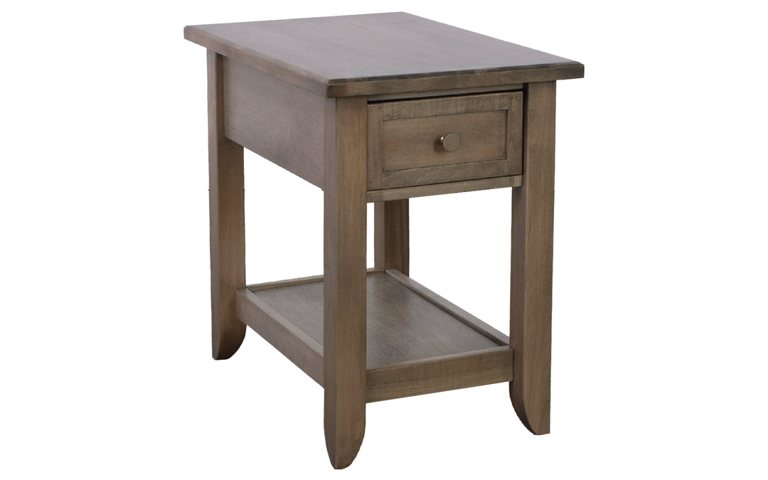 Brown Maple End Table