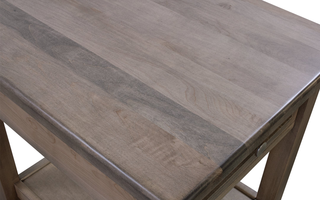 Brown Maple End Table