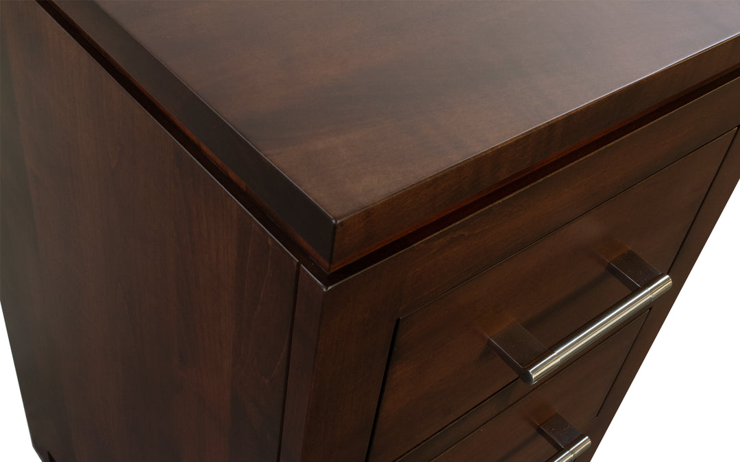 Brown Maple Nightstand