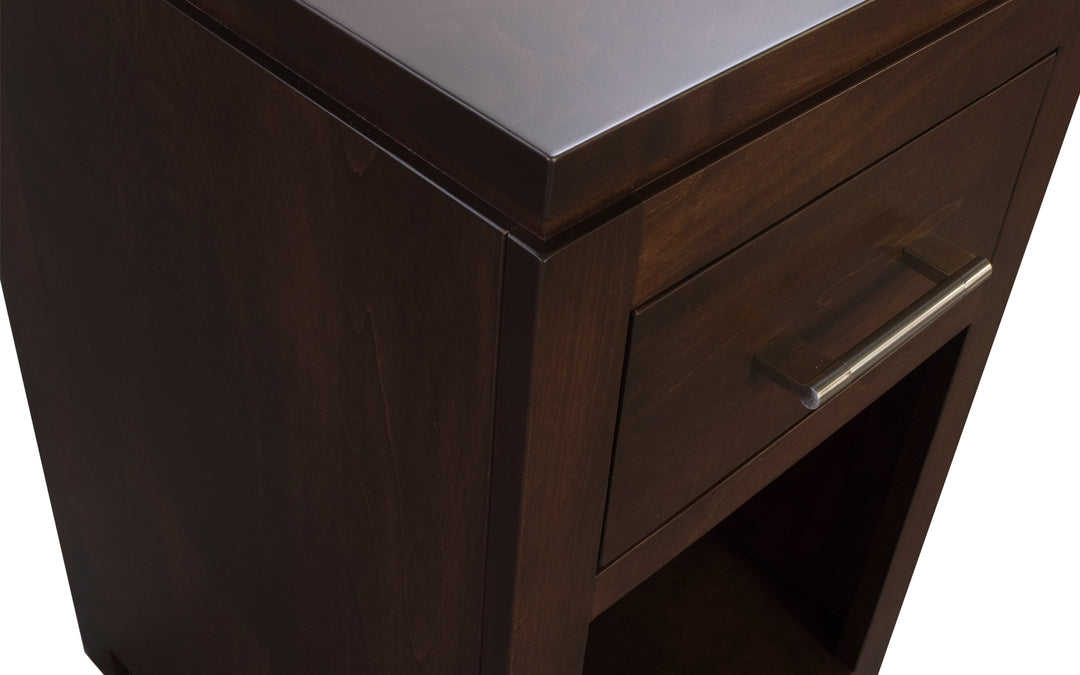 Brown Maple Nightstand