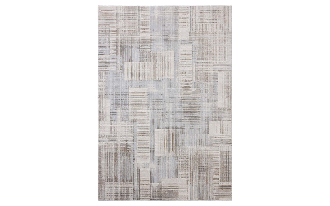 Loloi Hollis Collection Pebble/Ivory 7.10 X 10 Area Rug