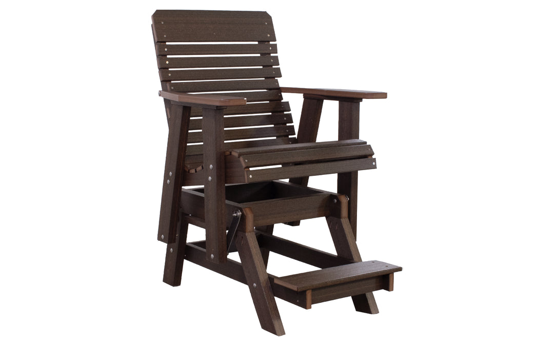 Outdoor Counter Glider - Brazil Walnut