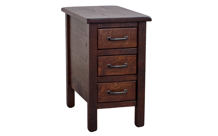 Rustic Quartersawn White Oak End Table