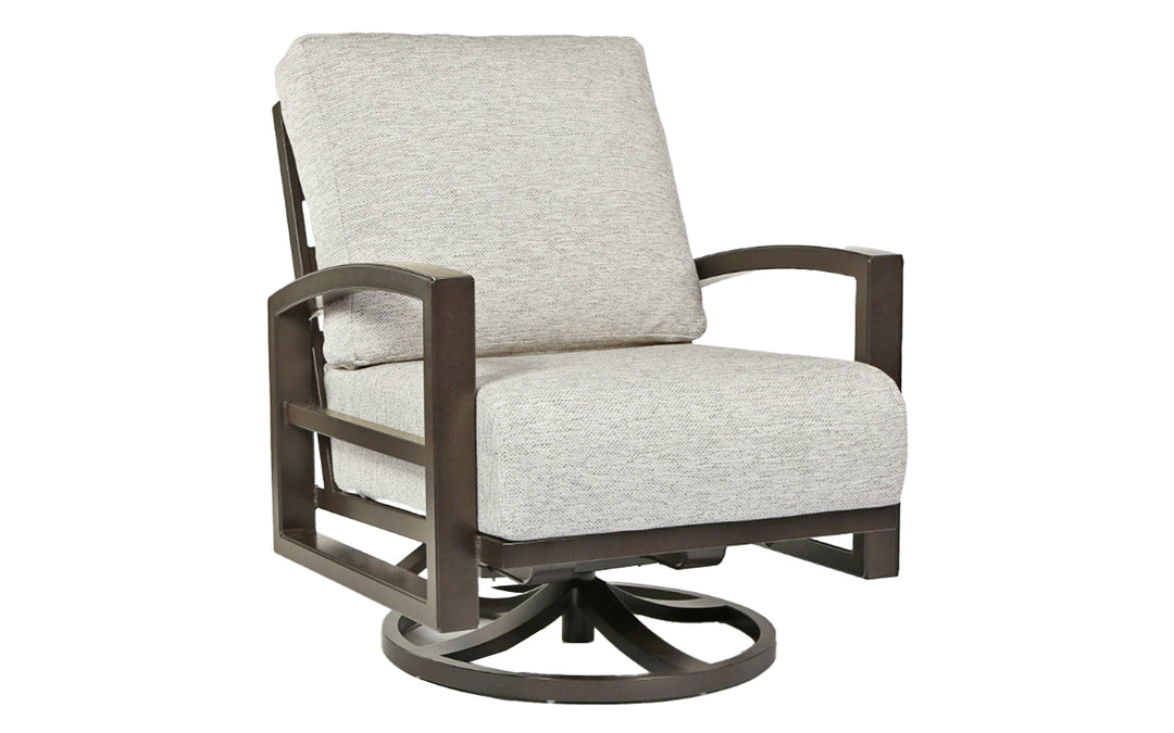 Outdoor Tropitone Cushioned Swivel Glider