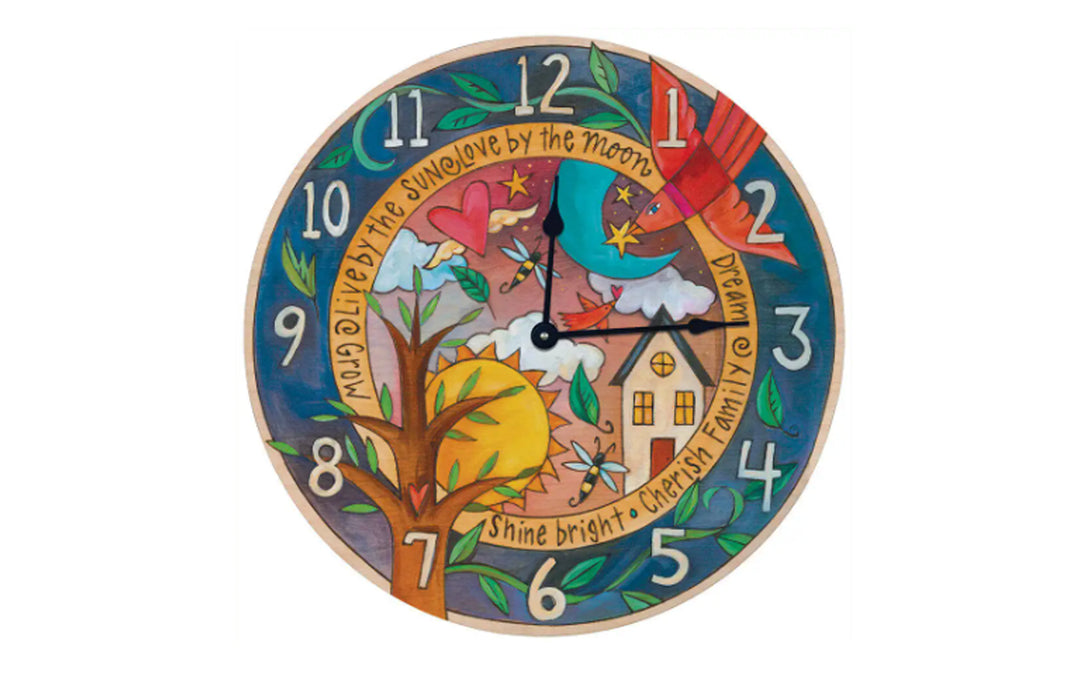 Sticks Moments In Time Clock