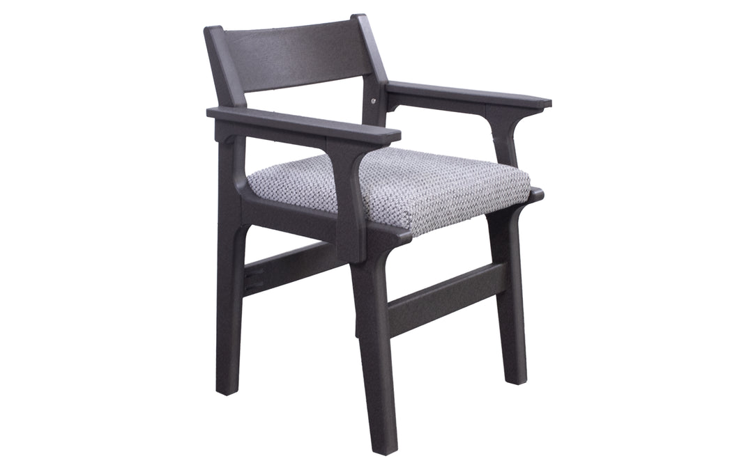 Outdoor Dining Chair - Coffee & Tropicana Granite