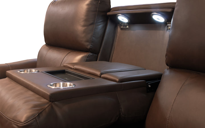InMotion Leather Power Reclining Sofa
